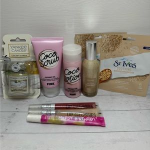 Victoria's Secret Yankee Candle Bath & Body Works Lot Bundle Beauty Set Lotion